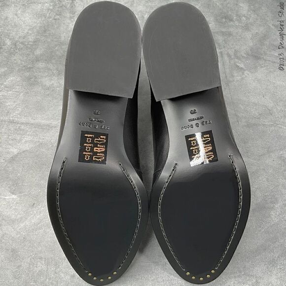 RAG & BONE WALKER LEATHER CHELSEA ANKLE BOOTS IN BLACK SIZE 8 WOMEN’S NEW IN BOX - Picture 11 of 16